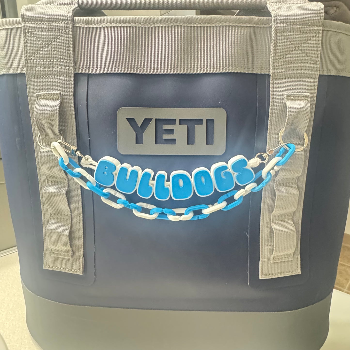 Custom 3D Printed Yeti Bag Chain