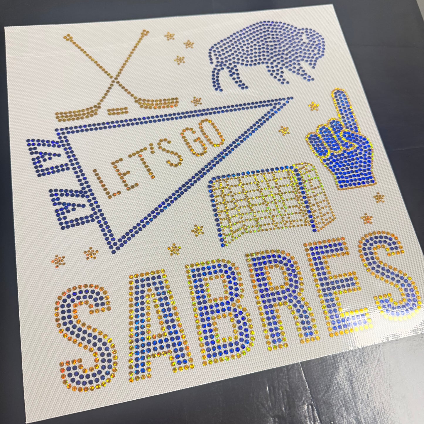 Sabres Collage Spangle