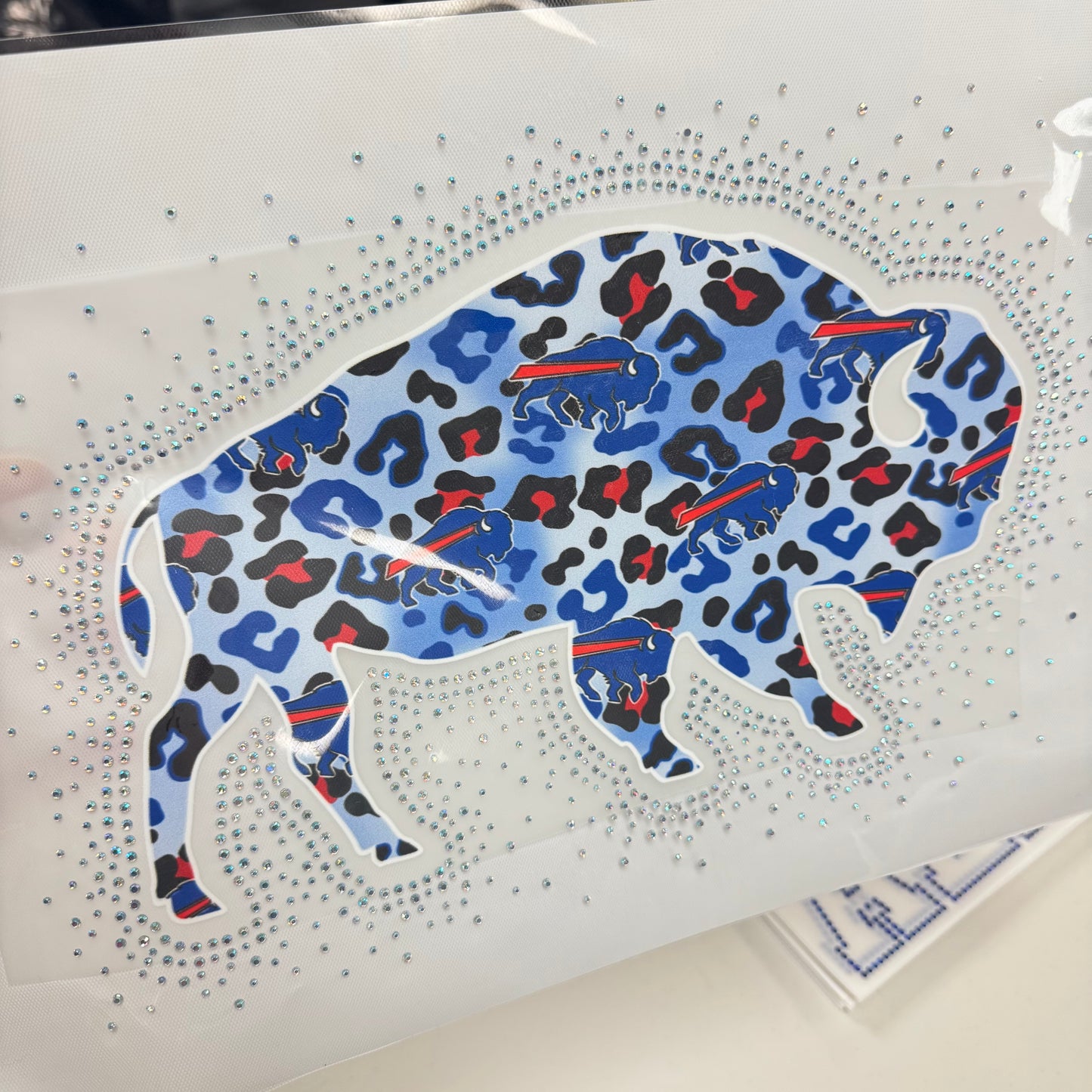 Leopard Buffalo Rhinestone