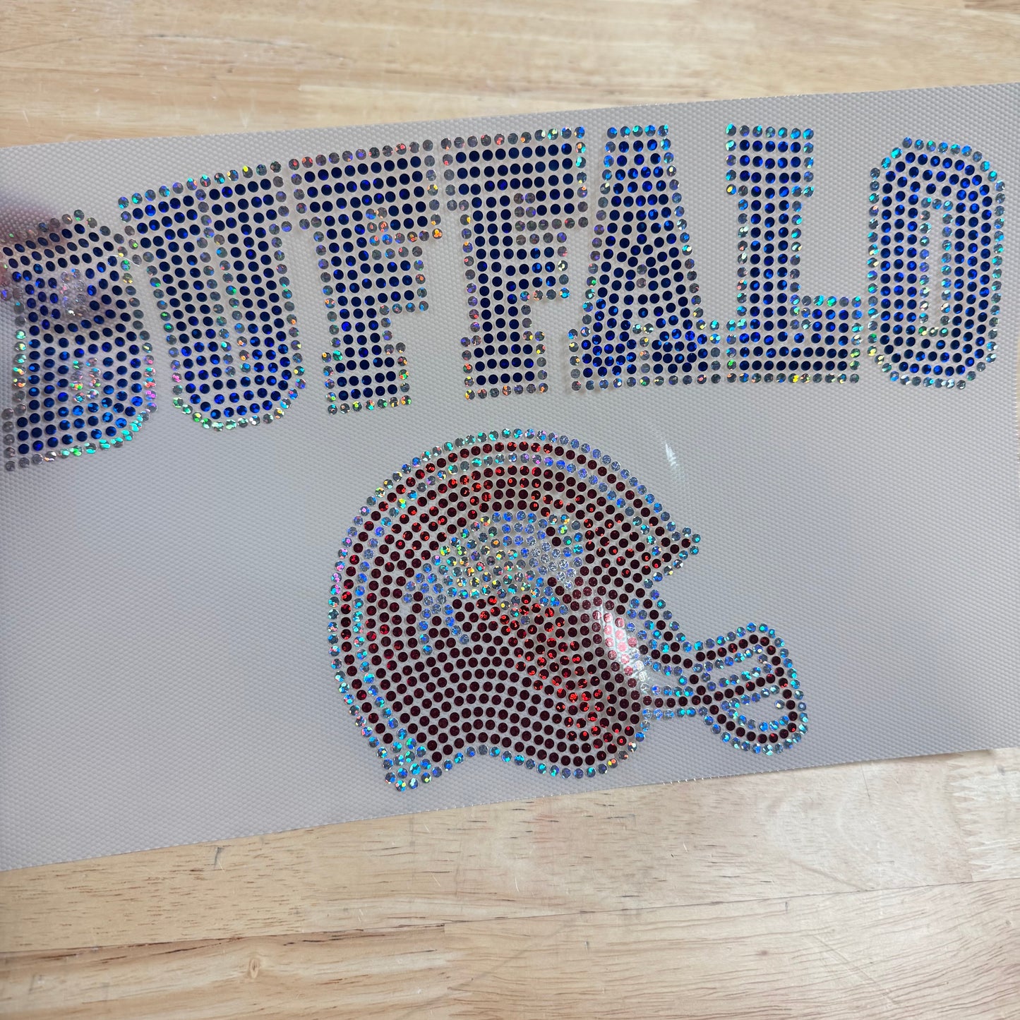 Buffalo with Helmet