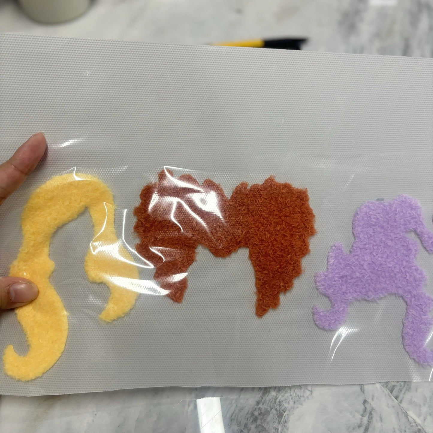 Witch Hair Fuzzy Patch