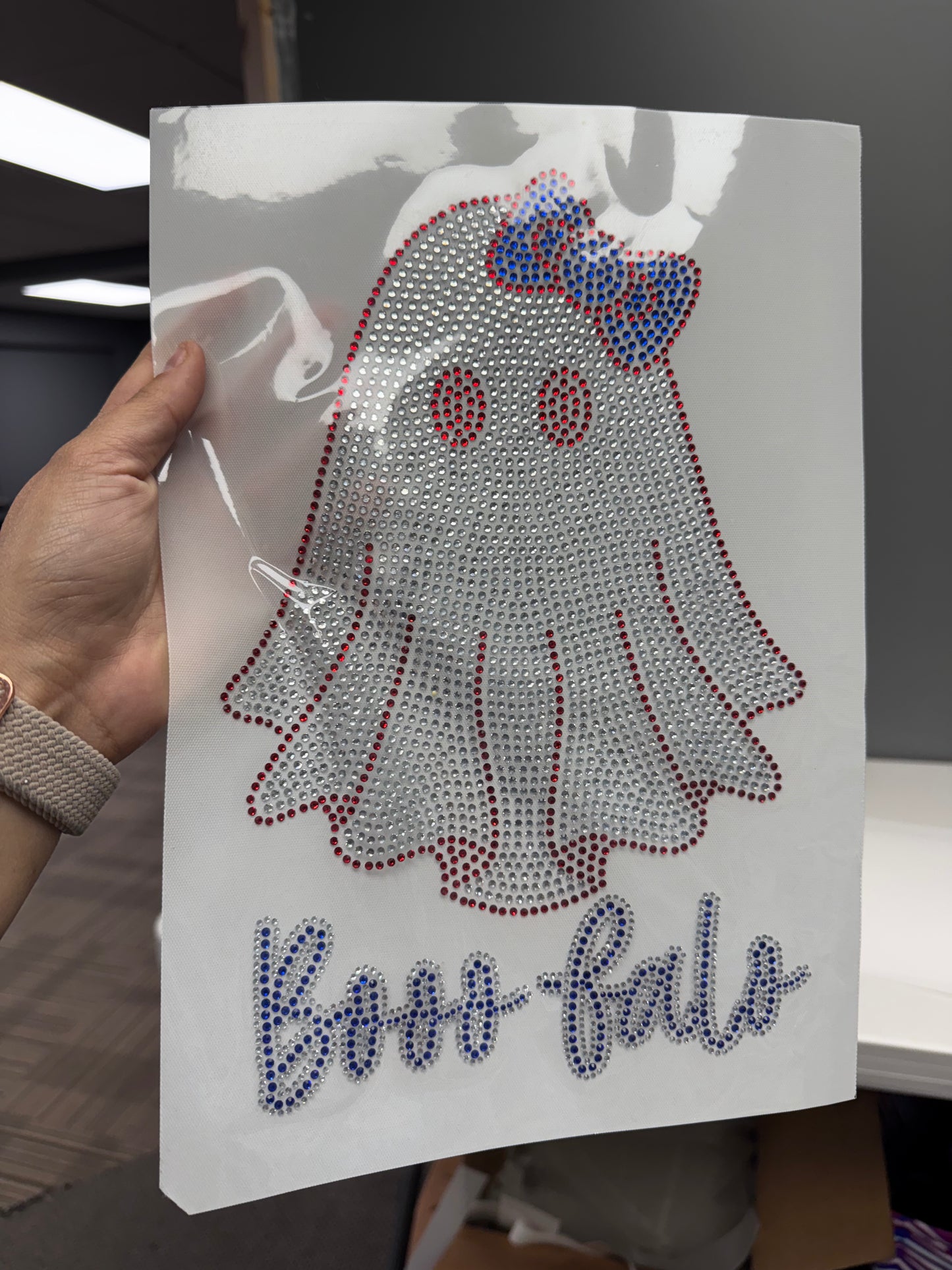 Booo falo Rhinestone