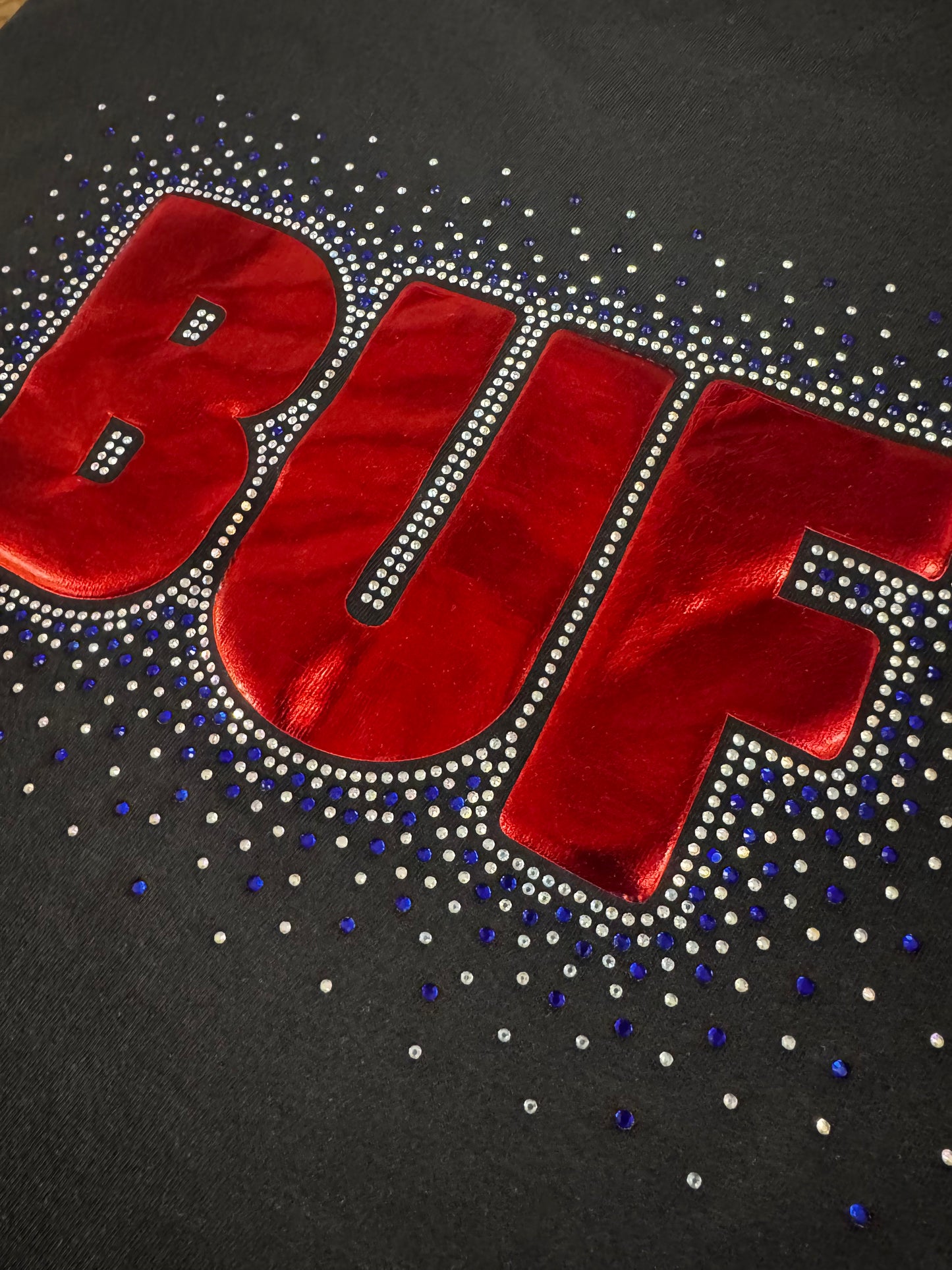 BUF Metallic with Rhinestones