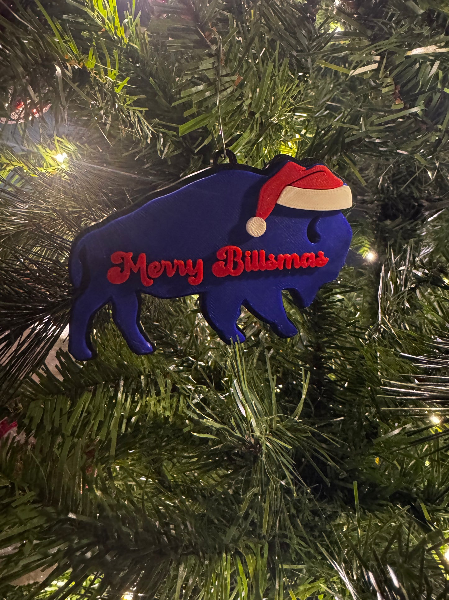 3D Printed Merry Billsmas Ornament