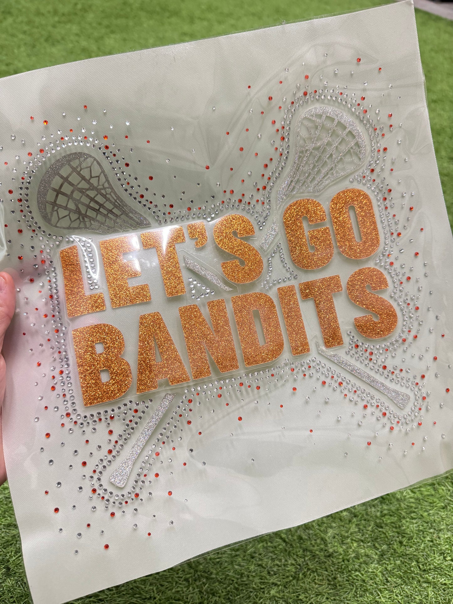 Let's Go Bandits Glitter/ Rhinestone