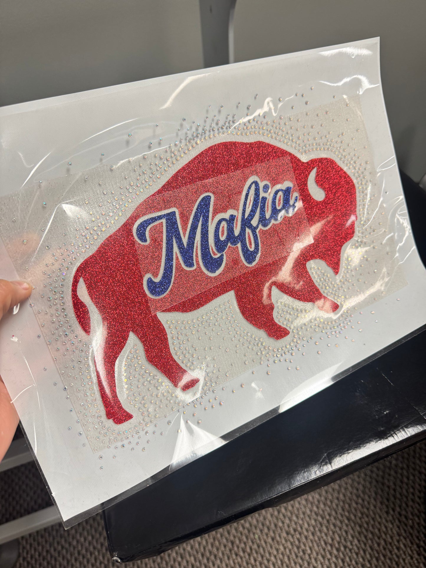 Mafia Glitter/ Rhinestone