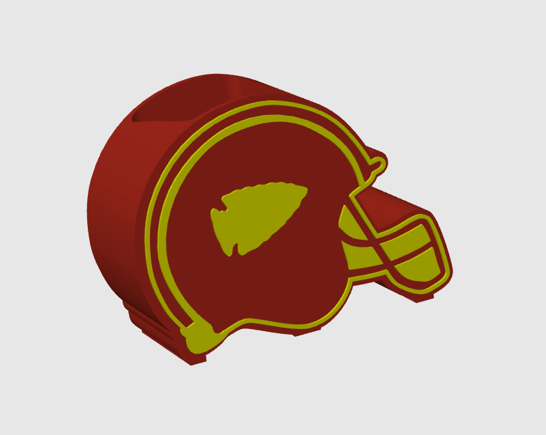 Chiefs Helmet Soap Holder- Digital File