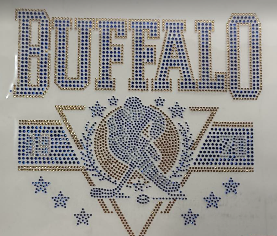 Buffalo Hockey Rhinestone **Pre Order**