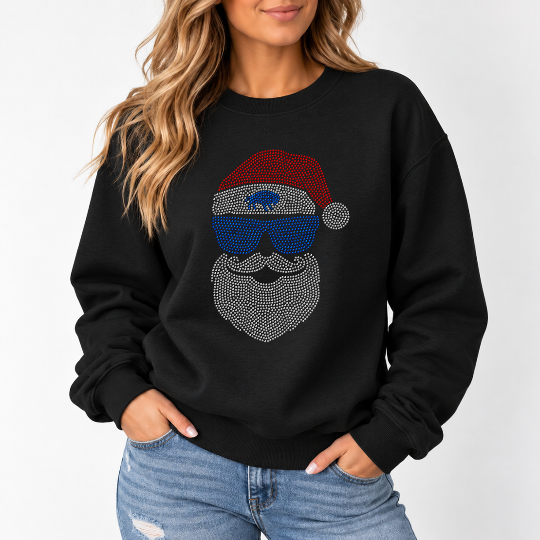 Buffalo Santa Rhinestone
