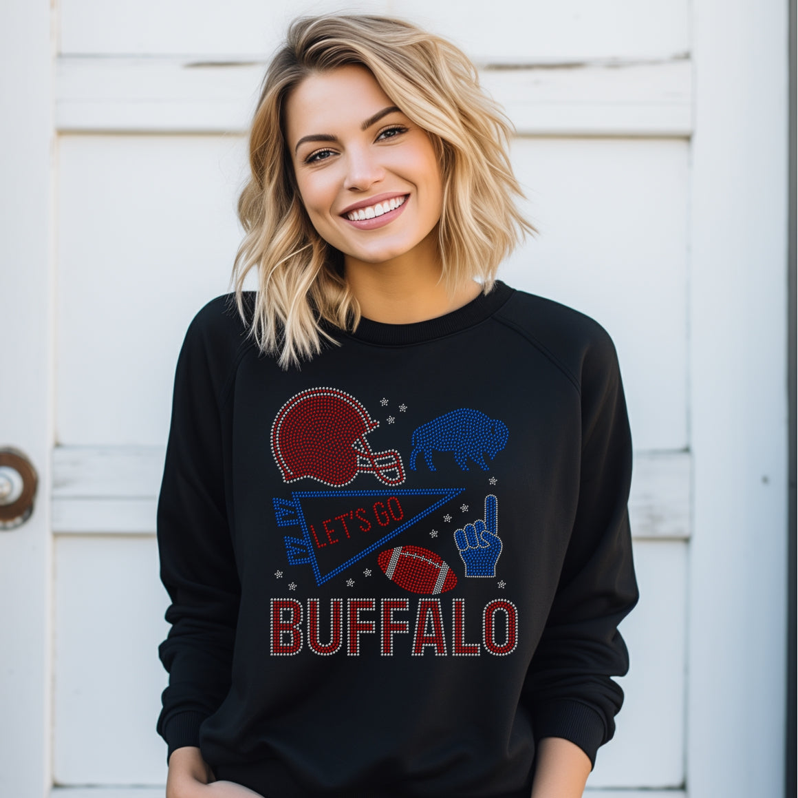 Buffalo Collage Spangle