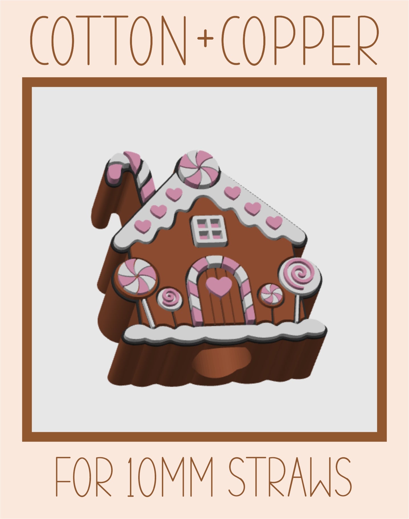 Gingerbread House Topper