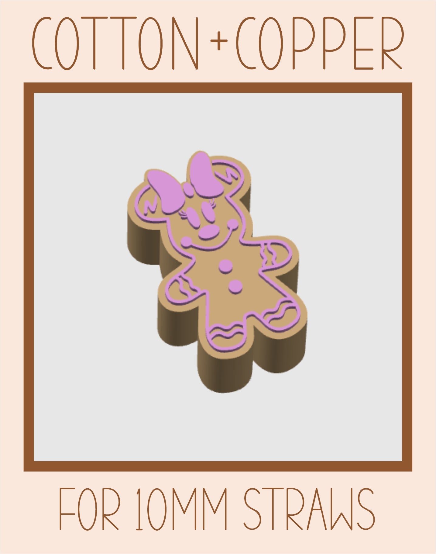 Gingerbread Mouse Topper