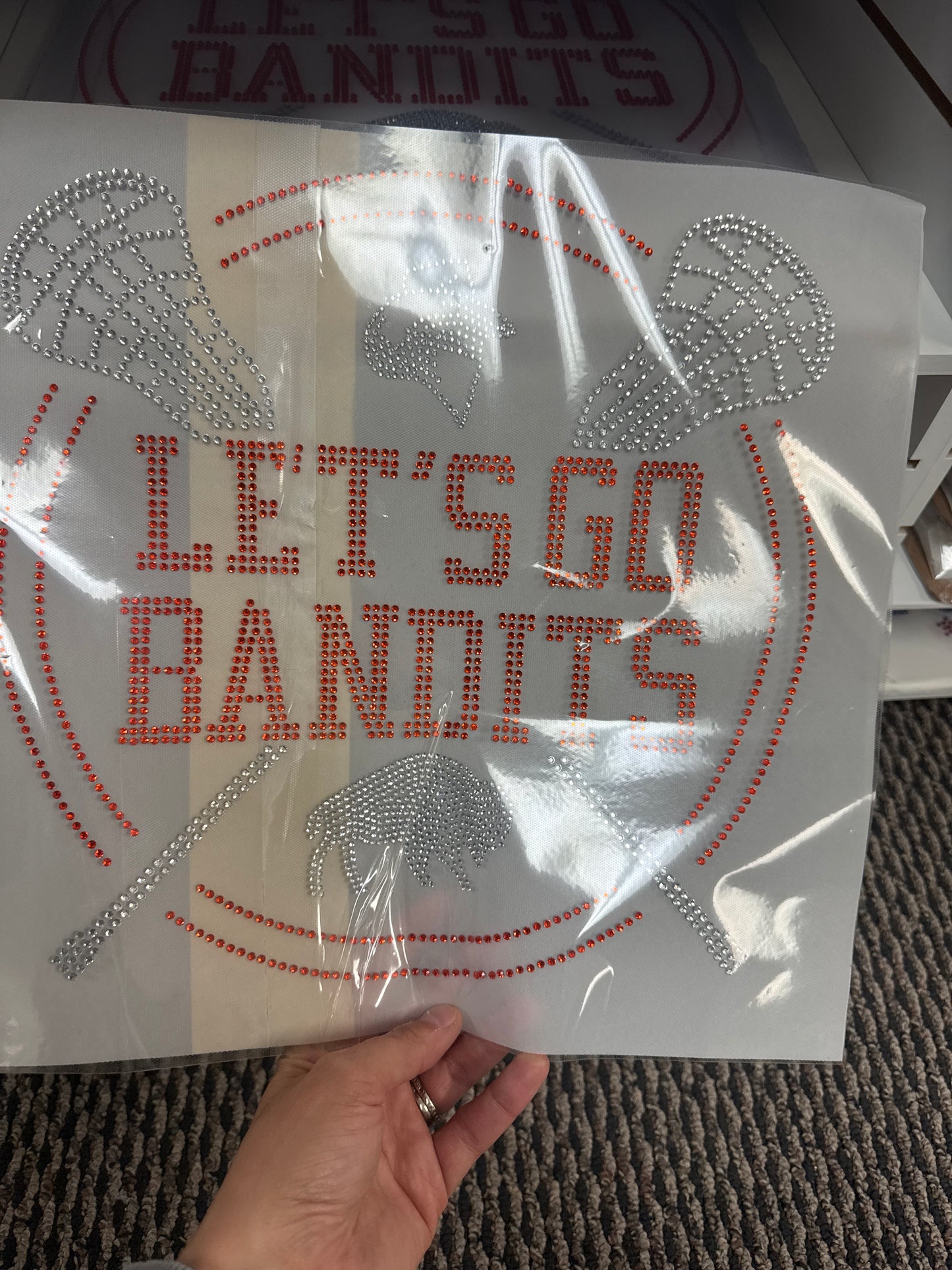 Let’s Go Bandits Rhinestone