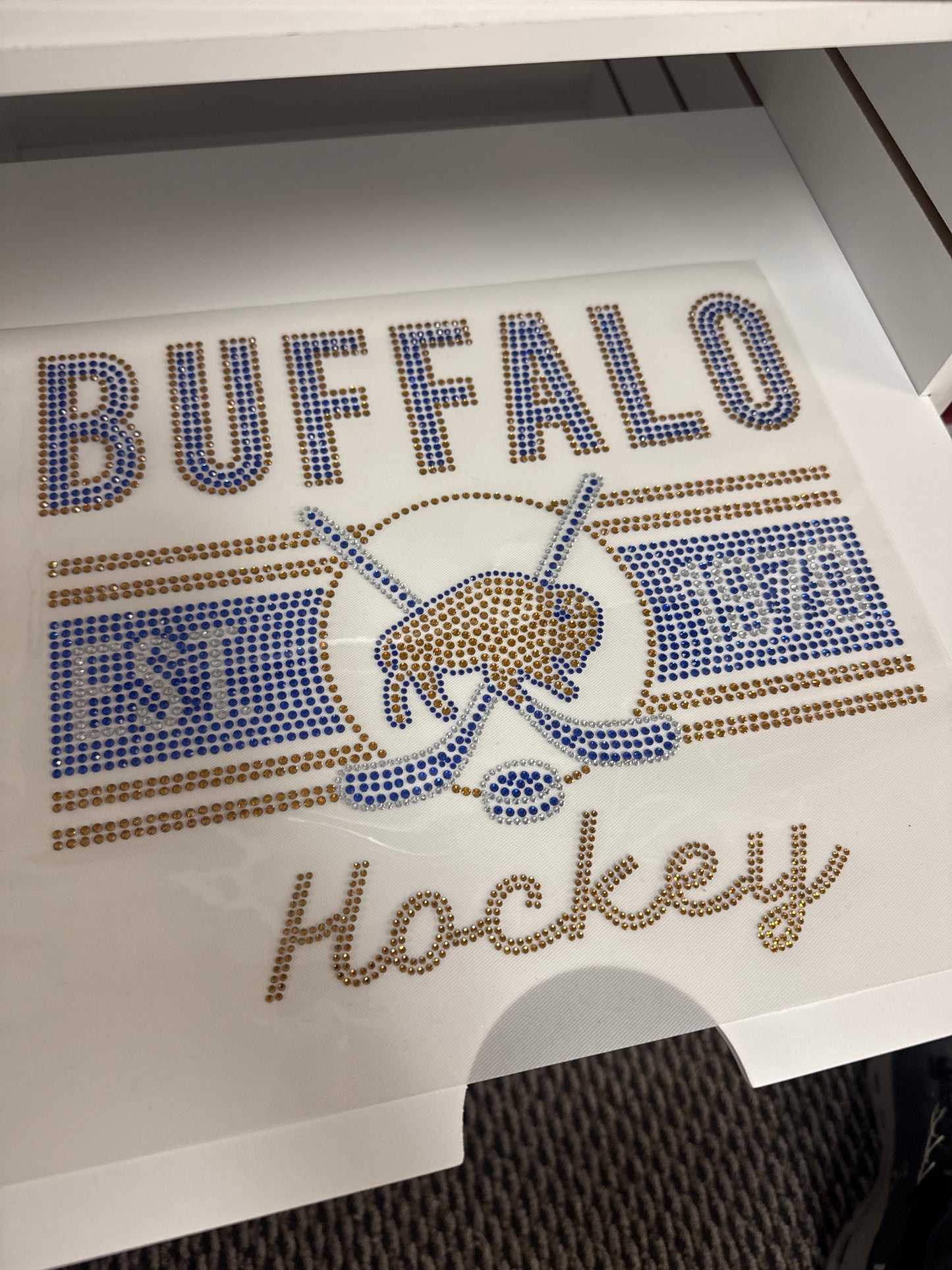 Hockey Rhinestone