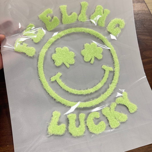 Feeling Lucky Fuzzy Patch