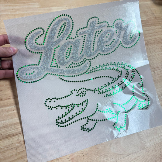 Later Gator Glitter/ Spangle