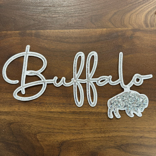 Buffalo Sequin Patch