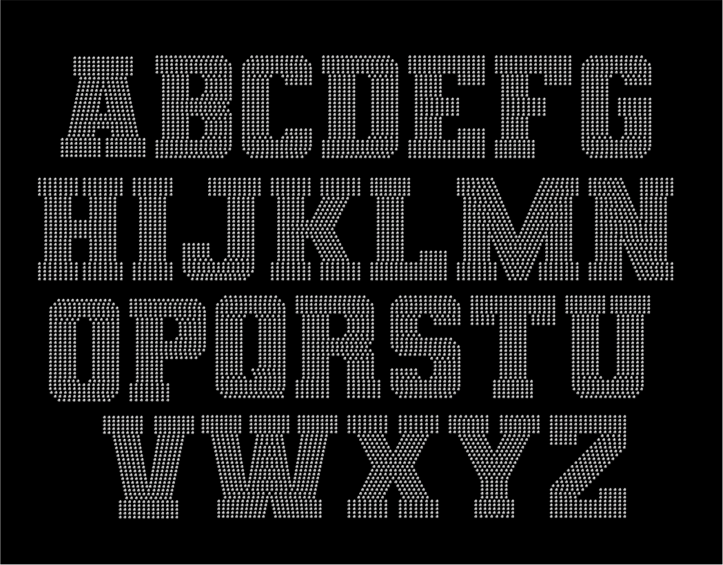 Semi Custom Varsity Letters - 5.5"