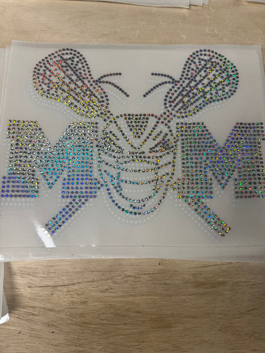 Lacrosse Mom Spangle