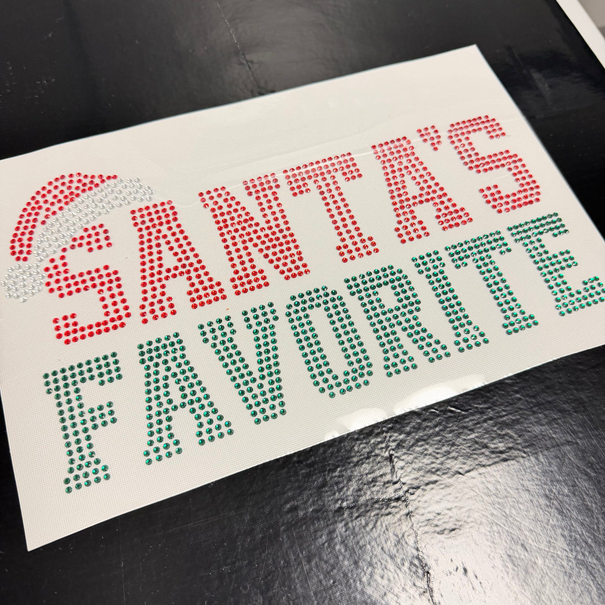 Santa's Favorite Rhinestone