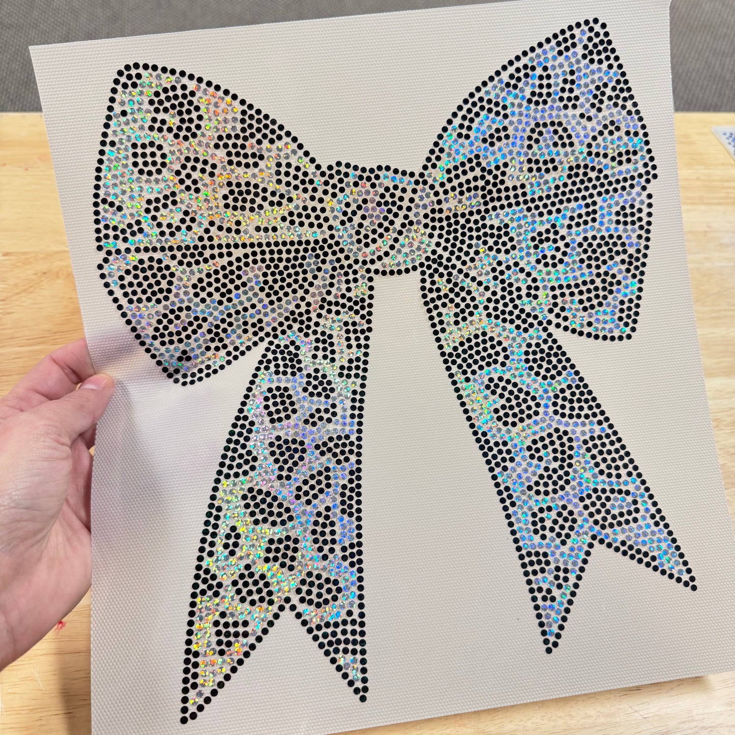 Leopard Bow Spangle