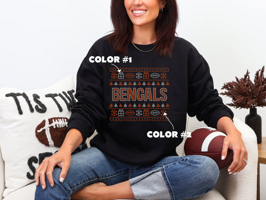 Benglas Chrismas Sweater Spangle