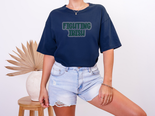 Fighting Irish Outline Spangle