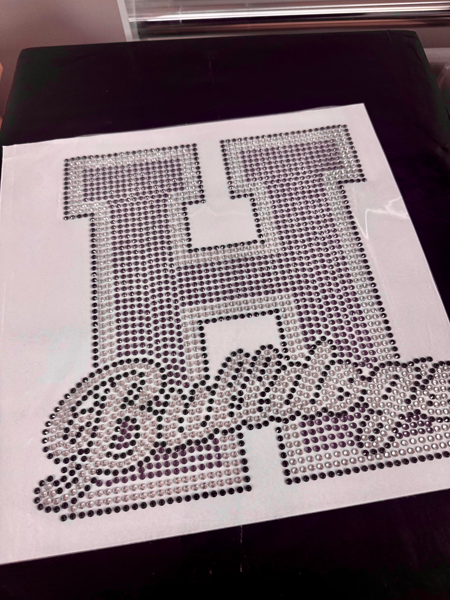 Hamburg H Rhinestone