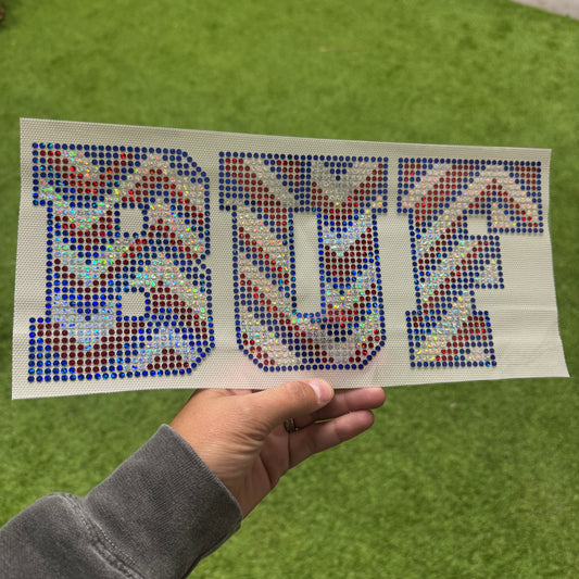 BUF Football Stripes Spangle
