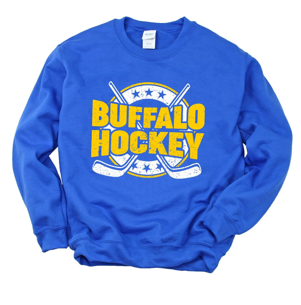 Buffalo Hockey Distressed