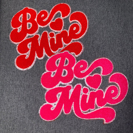 Be Mine Chenille Patch