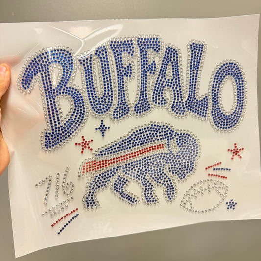 Buffalo Doodle Rhinestone
