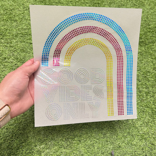 Good Vibes Only Spangle