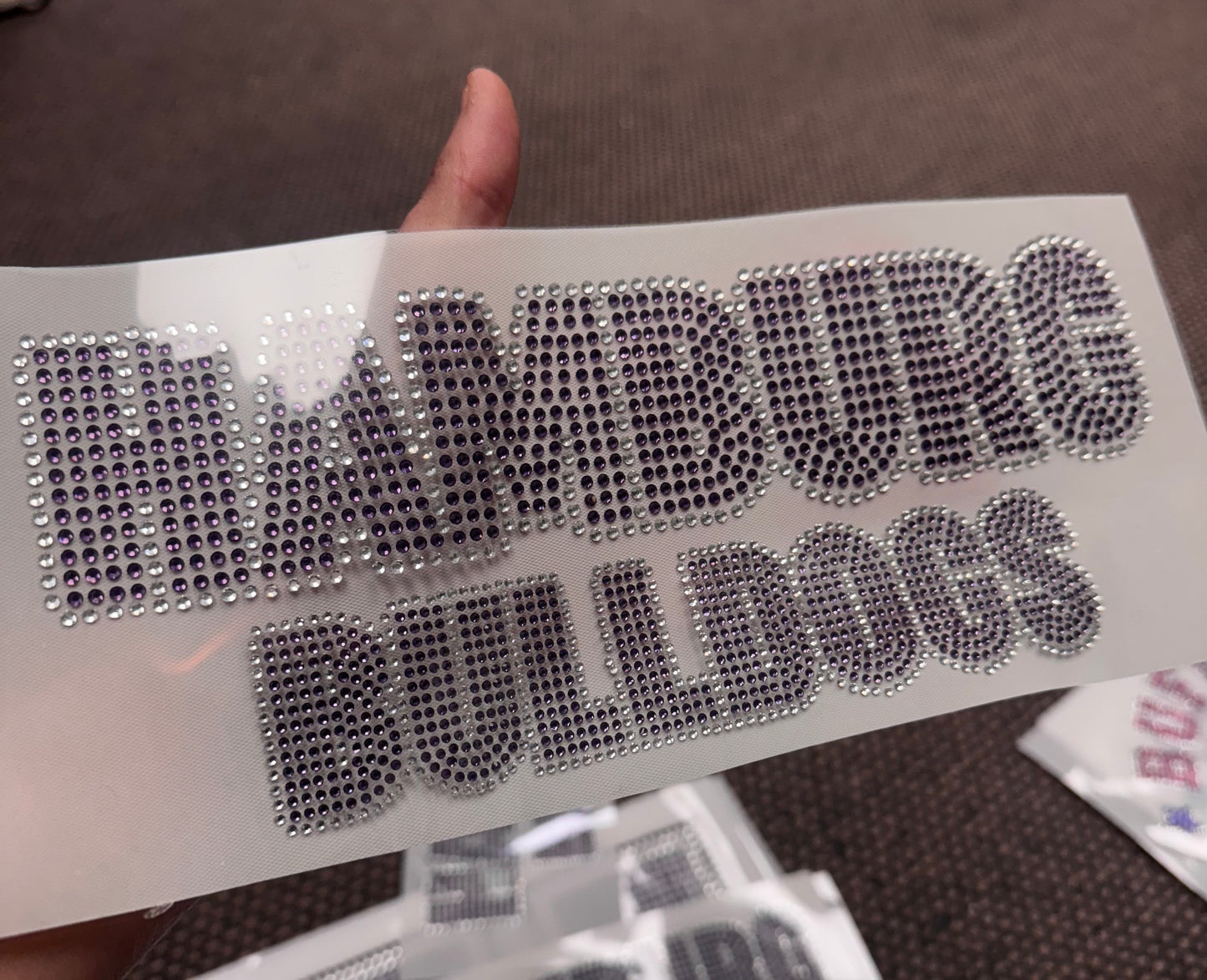 Hamburg Bulldogs Rhinestone