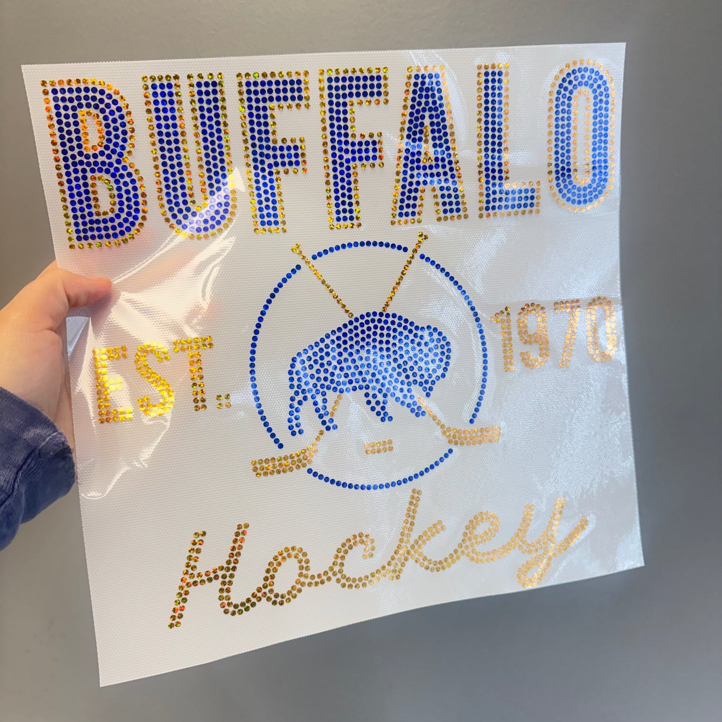 Buffalo Hockey 1970 Spangle