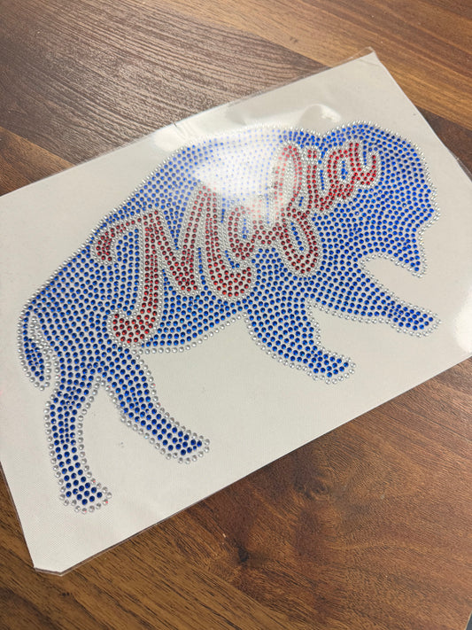 Mafia Buffalo Rhinestone