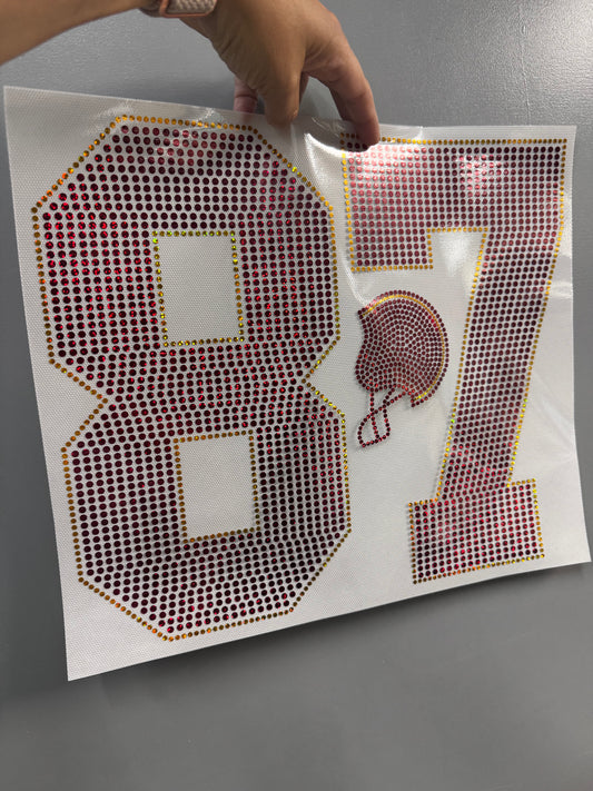 Number Set - 87 Spangle