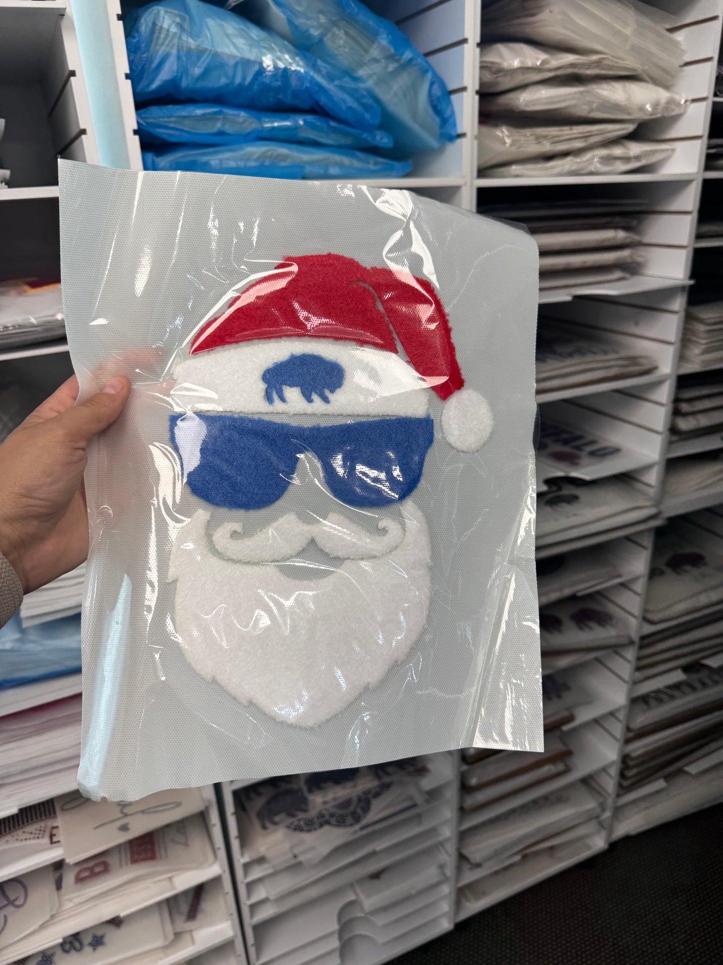 Buffalo Santa Fuzzy Patch