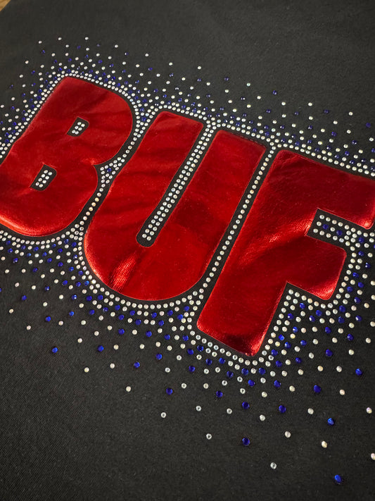 BUF Metallic with Rhinestones