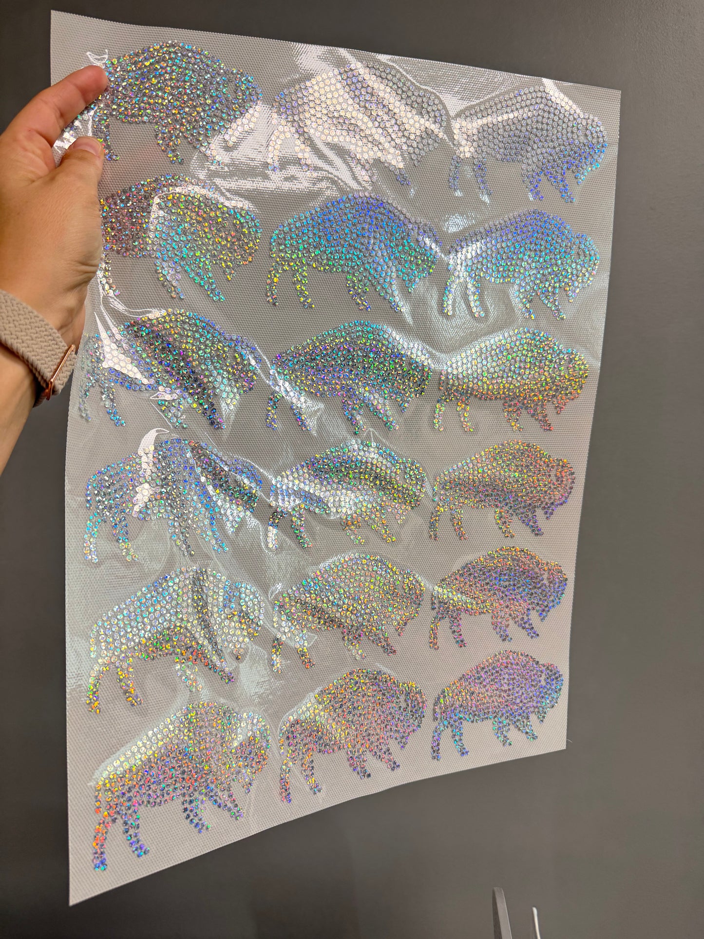 Sheet of Buffalos Spangle