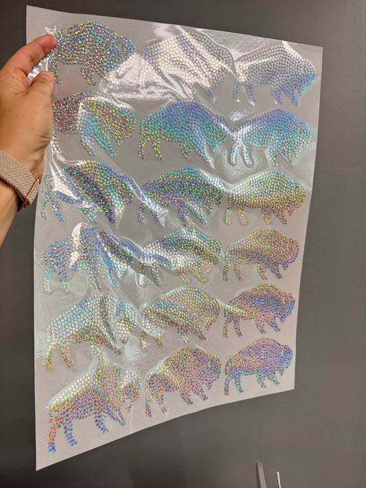 Sheet of Buffalos Spangle
