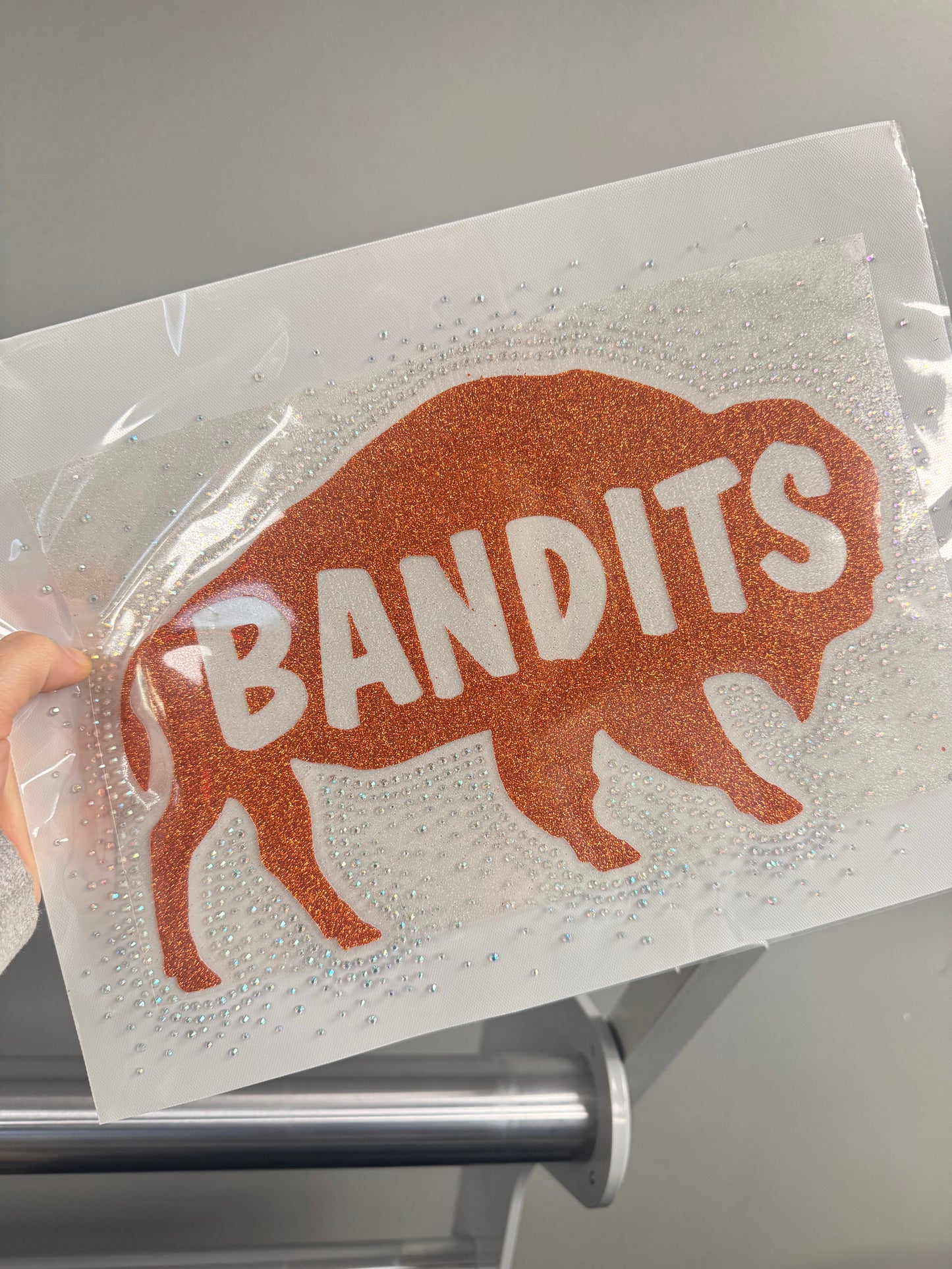 Bandits Buffalo Glitter/ Rhinestone