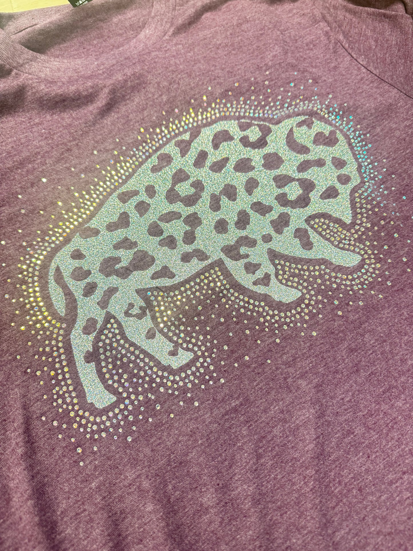 Leopard Buffalo Glitter/ Rhinestone