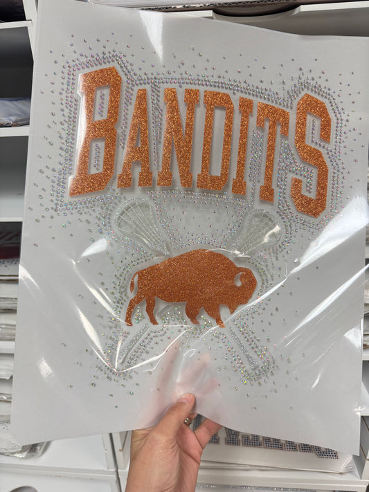 Bandits Glitter/ Rhinestone