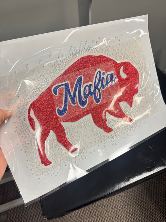 Mafia Glitter/ Rhinestone