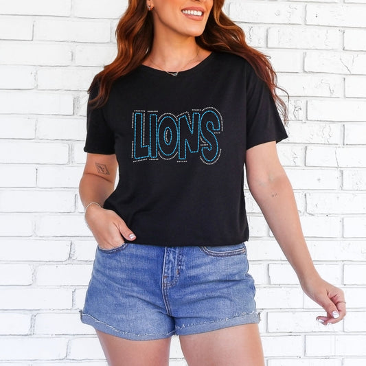 Lions Oultine Spangle