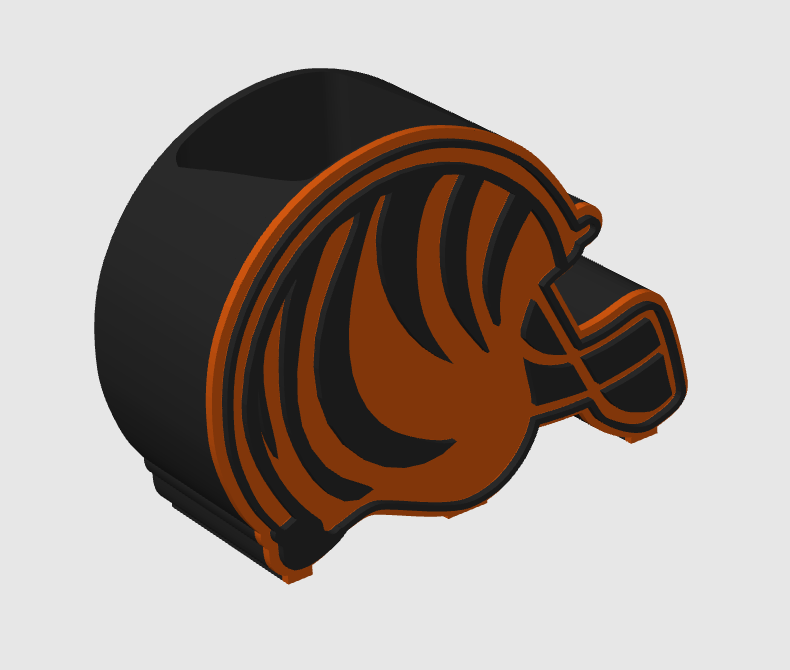 Bengals Helmet Soap Holder- Digital File