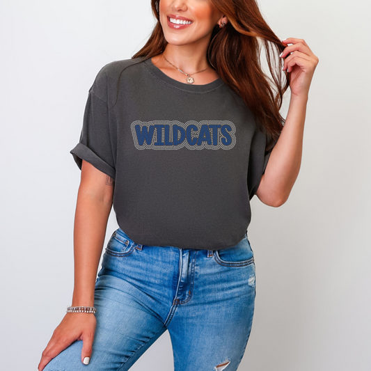 Wildcats Outline Spangle