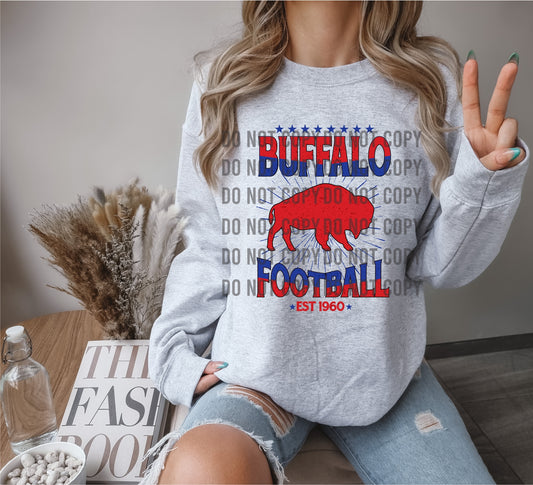 Distressed Buffalo Football