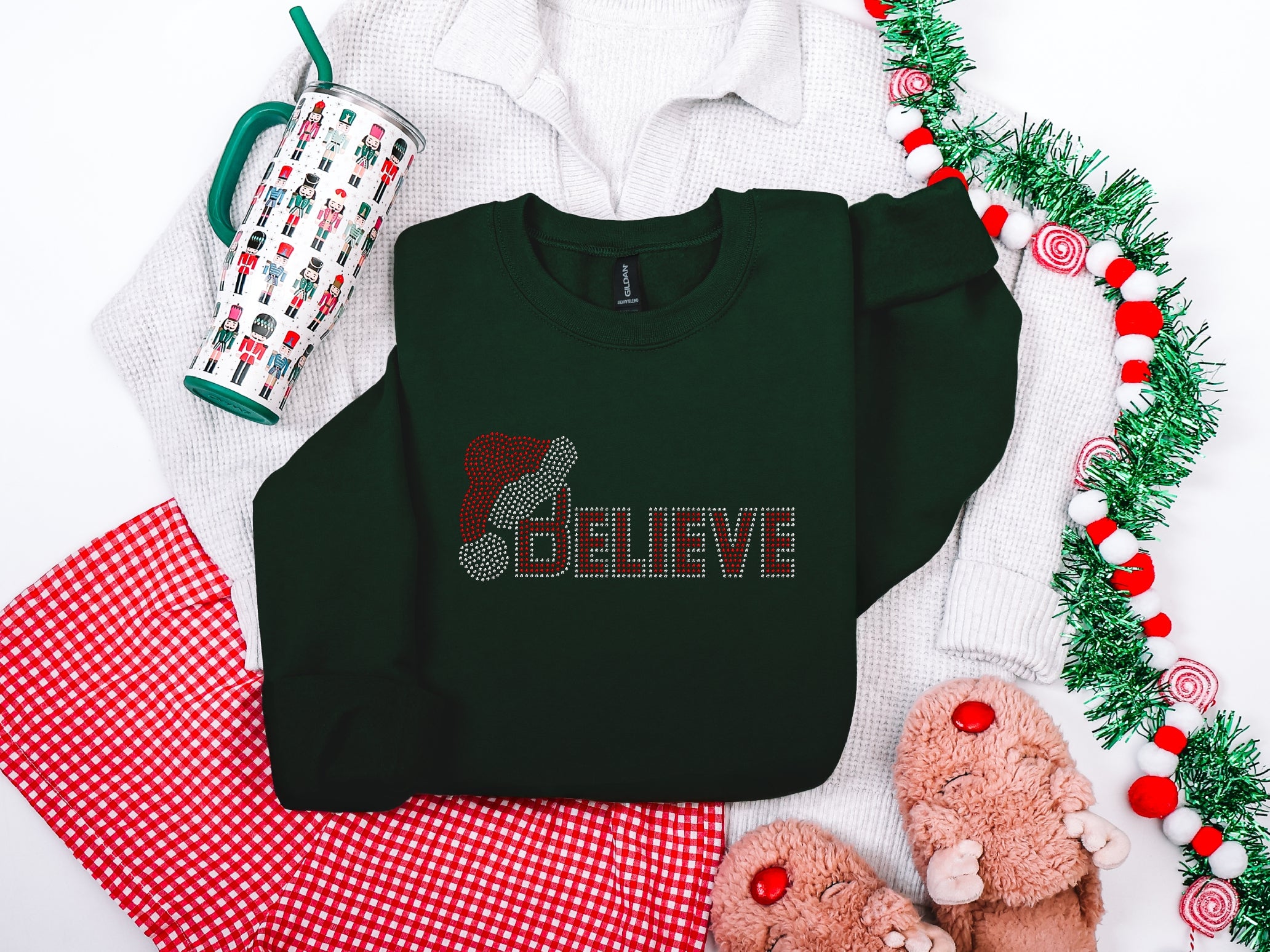 Believe Spangle – Cotton & Copper Transfers